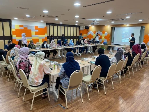 Eco-friendly corporate terrarium workshop in Malaysia