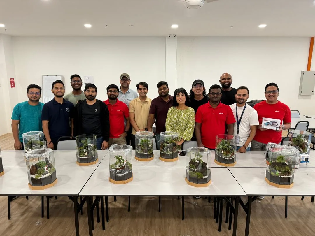 Eco-friendly corporate terrarium workshop in Malaysia