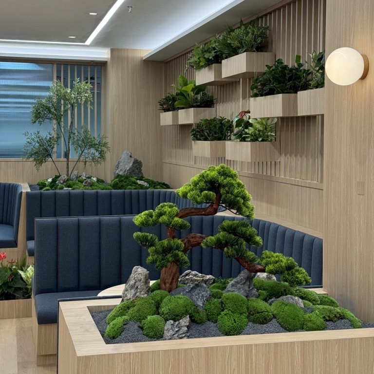 Photo inspiration: Moss Wall Cat Indoor Landscape Reference: Preserved Moss Wall Malaysia