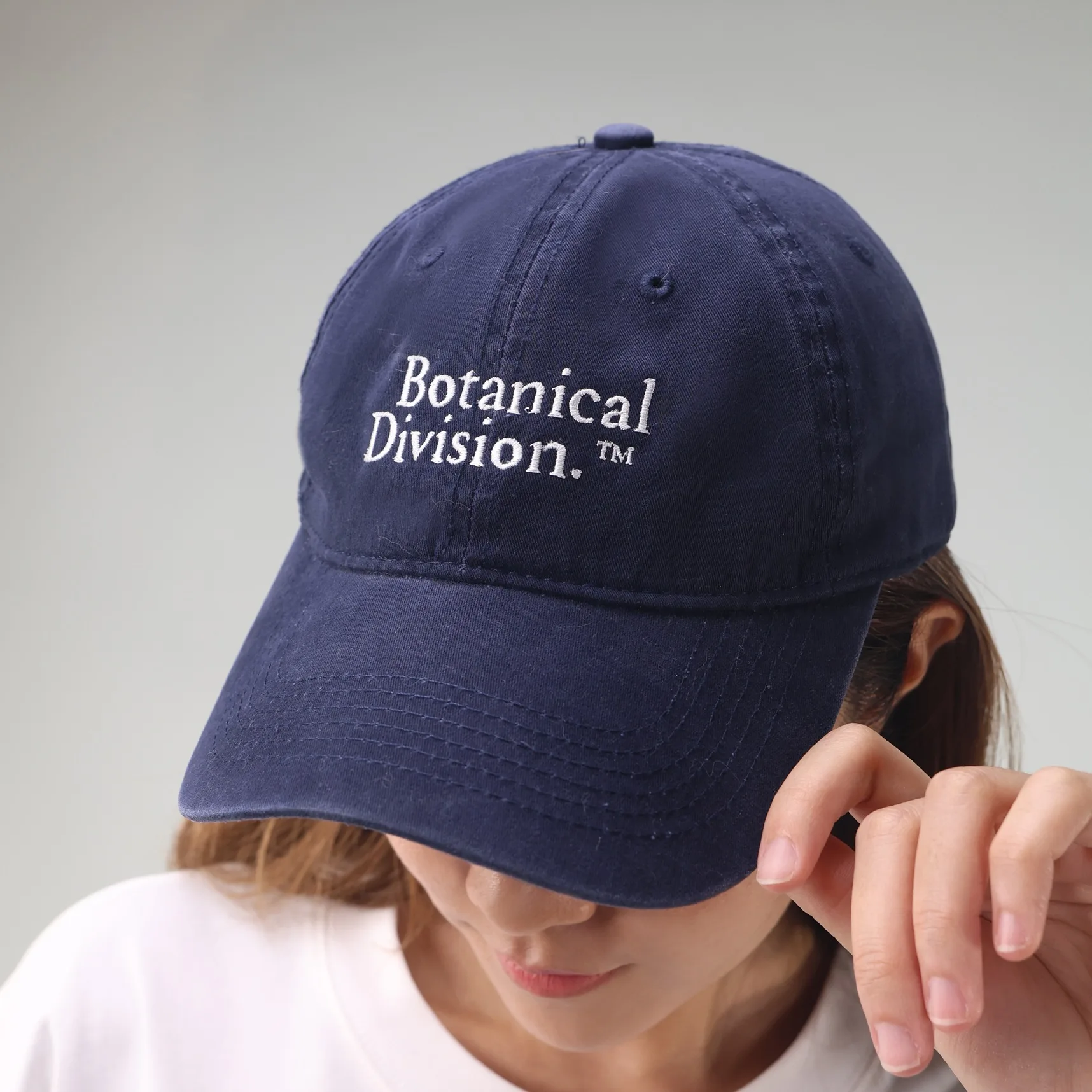 BOTANICAL DIVISION NAVY mossarium unisex cap