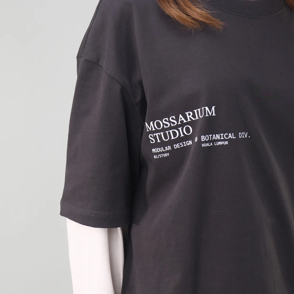 botanical artist front close up mossarium unisex tshirt