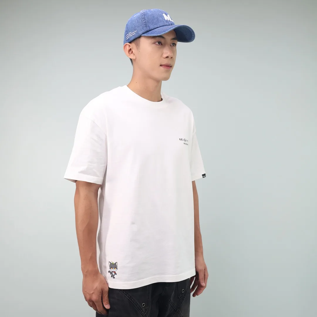 mossarium cafe tee white (9) mossarium unisex tshirt